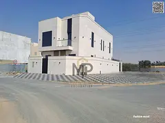 Corner Townhouse for sale at ajman| al helio2 | 5 master rooms, majlis, hall, roof| freehold| the pr