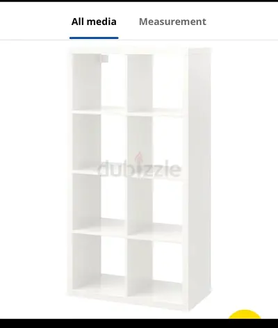 White Ikea cabinet for sale