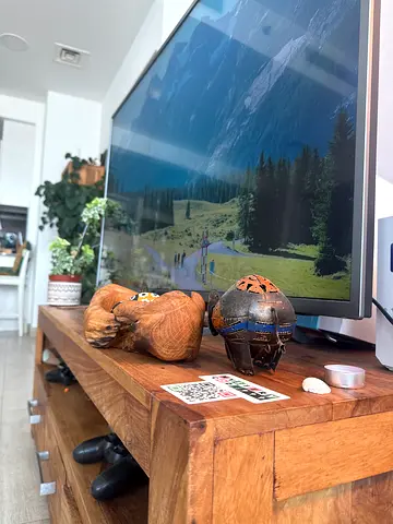 TV cabinet solid wood orginal brand rustic touch