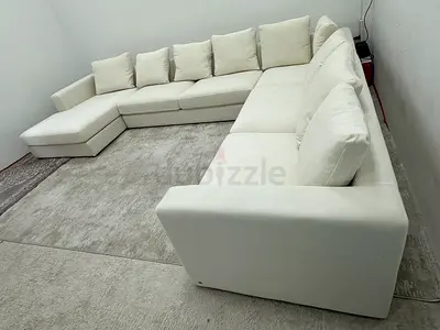 Looks great condition the one brand Ushape sofa