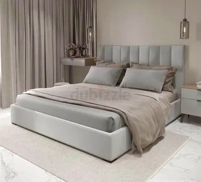 Modren design new King size Luxury Family bed with Mattress Available