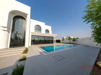 Brand-New 6 BR Corner Villa | Private Pool | Study | Maid & Driver Rooms | Luxury Living in Nad Al