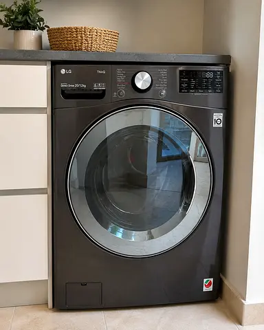 LG ThinQ Inverter Washer Dryer – 20/12kg – Graphite Black