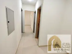 Apartment for annual rent in Al Majar 2, overlooking Al Wahda Street. 3 bedrooms, living room, 2 bat