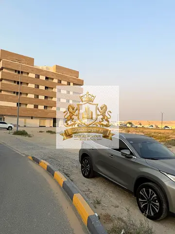 For sale in Sharjah, Muwaileh commercial area, commercial land measuring 5600 sq ft, very prime location