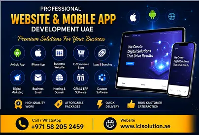 Professional Mobile App Development Shopify, website in UAE