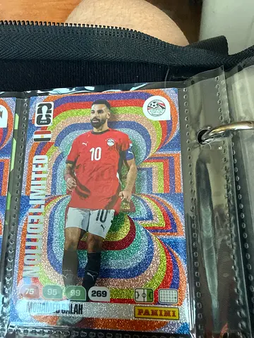 Limited edition Mohamed Salah fb cards