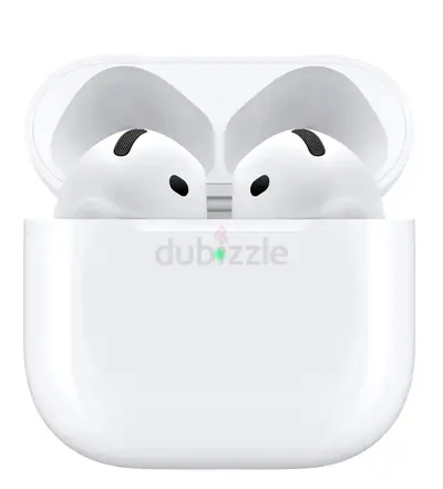 Apple AirPods (4 th Generation With Active Noise Cancellation) with Wireless Charging Case - White