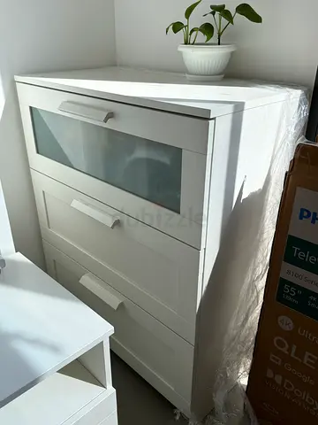 IKEA White Chest of Drawers shoes rack