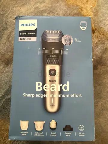 Philips Beard Trimmer 7000 Series - Lightly Used, Complete Box