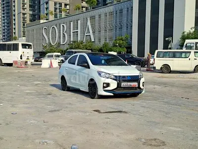 AED 411/month | 2022 Mitsubishi Attrage  | GCC Specs | Ref#493583