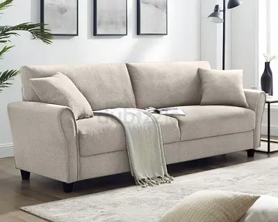 Royal Luxe 3 Seater Brand New Custom Sofa with Premium Quality