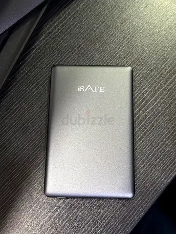 iSAFE Portable Power Bank - Slim External Battery Pack