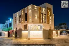 Own your luxurious villa in Ajman: two floors and a rooftop with an indoor pool, air-conditioned, fe