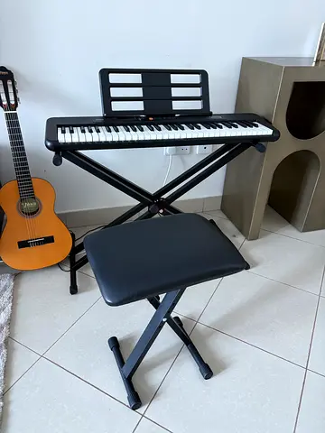 Casio CT-S200 Keyboard, stand and bench