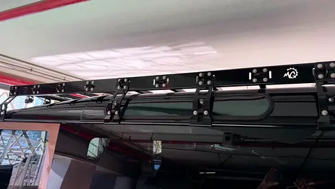 Roof bars for land rover Defender (old model) only 3 years old.