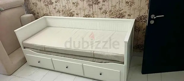 IKEA Hemnes Daybed with 2 Mattresses - Great Condition