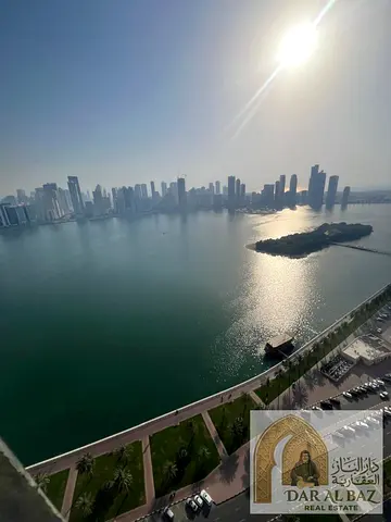 غرفتين وصالة بالماجاز 1 | بلكون باطلالة بحرية | غرفة غسيل | جيم | مسبح | باركينج | تكييف مركزي | بالقرب من سوق الذهب