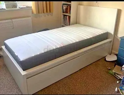 IKEA MALM Single Bed +  Mattress