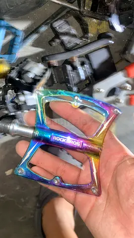 RockBros Rainbow Alloy Flat Bike Pedals