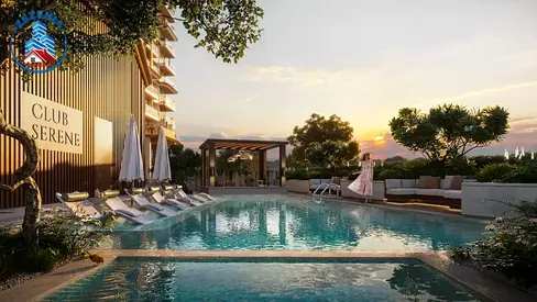 10%DP l7 Yrs plan |0,8% Monthly | pool view