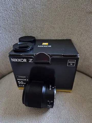 Nikon Nikkor lens Z 50mm f/1.8 S
