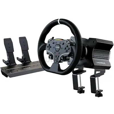 Moza R5 Racing Wheel and Pedals – Force Feedback Rig (Brand New/Boxed)