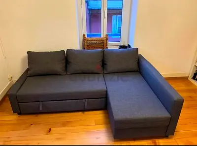 Ikea frihetten L shaped sofa combed with storage