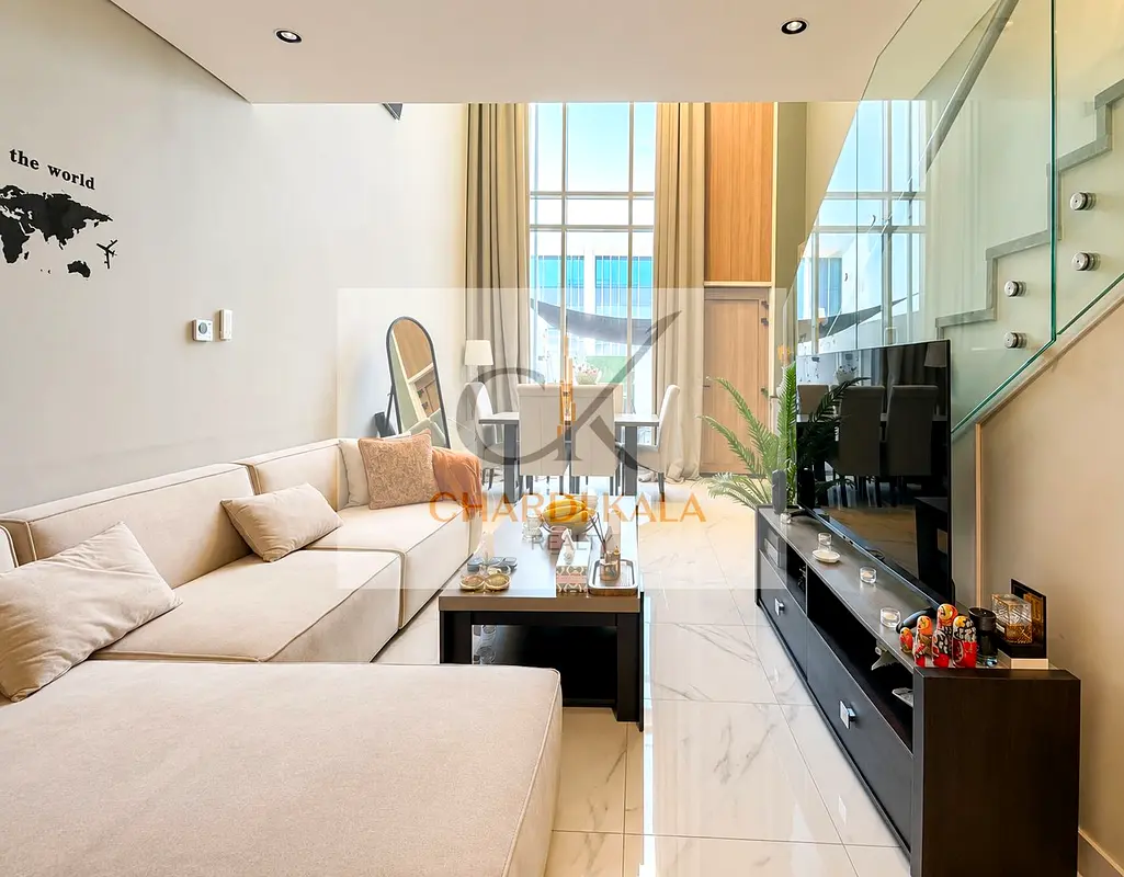 Loft-Style 1BR Villa | Furnished | Private Courtyard | Peaceful Community