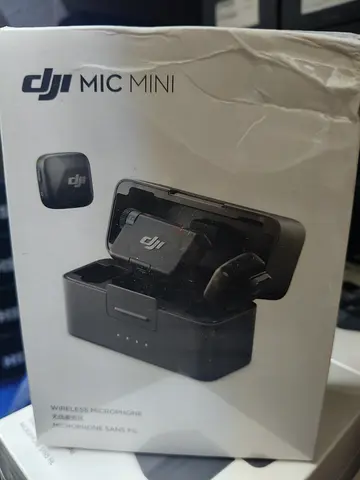 DJI Mic Mini (2TX+1RX+ CHARGING CASE)Wireless Microphone