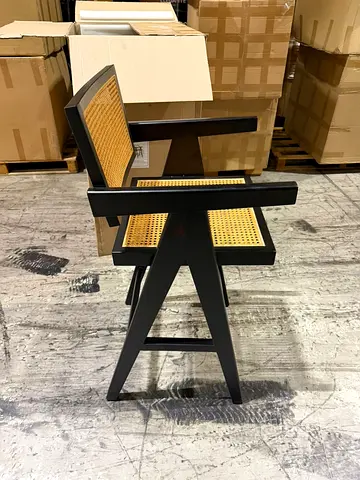 Pierre Jeanneret Style Bar and Counter Stool