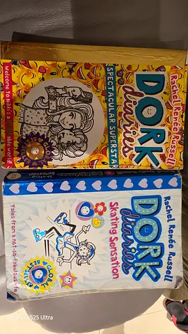 2x Dork Diaries Books by Rachel Renee Russell (Vol 4 and Vol 14)
