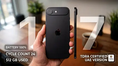 iPhone 7 512GB UAE TDRA Certified — Excellent Battery (100%) with out box