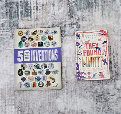Kids Science Invention Book Bundle (2 Books) – Great Condition