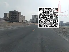 Commercial land for sale in Al Jurf Industrial City 3, excellent location, corner of a street and a