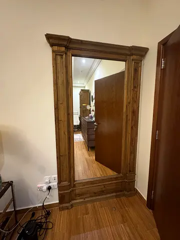 MARINA HOME full height floor mirror solid wood 220x120 cm