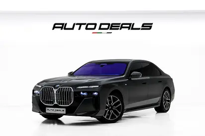 2023 BMW 735i M | GCC Specs | Under Warranty | Service Contract | Excellent Condition | 3.0L i6