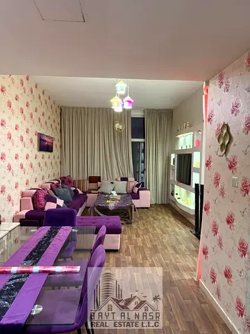 FULL SEA VIEW FURNISHED 2BHK CLOSE KITCHEN FOR RENT IN AJMAN ONE T3