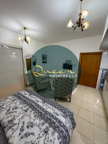 استوديو مفروش للإيجار الشهري على كورنيش عجمان