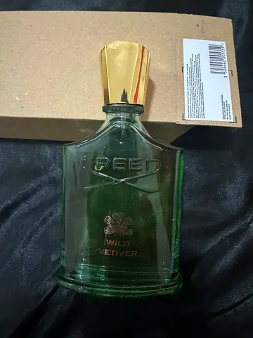 Tester Creed perfum wild vetiver