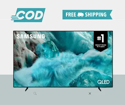 Samsung 65 Inch QLED Q7F 4K Samsung Vision AI Smart TV 65Q7F 2025
