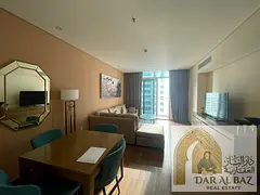 VIP luxury fully furnished 1BHK with parking, gym, swimming pool, built-in wardrobes, large balcony