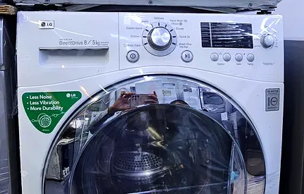 LG Front Load Washer Dryer 8kg/5kg Direct Drive - Almost New