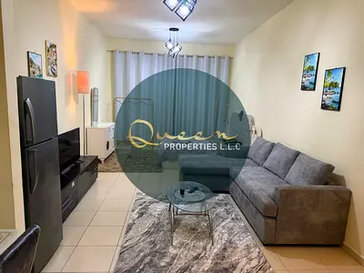 استديو مفروش للايجار الشهري في ابراج عجمان ون ثاني ساكن متاح الان شامل الخدمات والانترنت موقع مميز بالقرب من الكورنيش تأمين 500 درهم