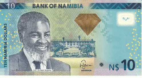NAMIBIA 10 DOLLARS BANKNOTE 2013