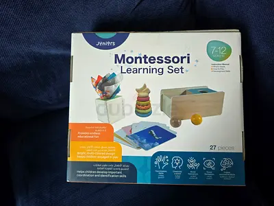 Juniors Montessori Learning Set - 27 Pieces, Ages 7-12 (not opened)