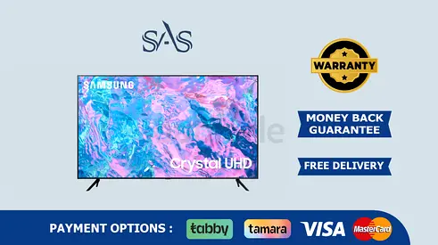 Samsung | 50 inch | Crystal 4K UHD Smart TV | New | Free Delivery | Warranty | 50CU7005