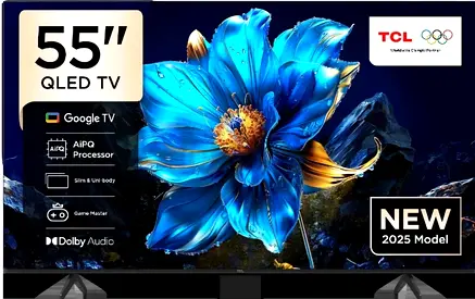 TCL 55 QLED Smart TV (2025 model) - Excellent Condition