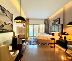 Premium Furnished Studio Balcony Urgent BOOK now
