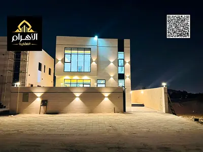For Sale | Luxury Villa with Pool in Al Zahiyah – Ajman. Prime location in Al Zahiyah, with a modern design and high-end finishes, ideal for family li